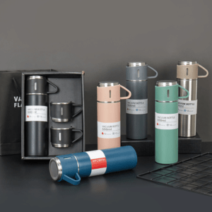 Stainless Steel Vacuum Flask Set